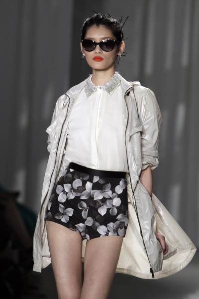 Fashion Corset Tops on Jason Wu Runway   New York Fashion Week